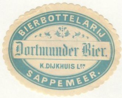 etiket van bottelaar...