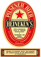 Heineken's Pilsener uit de Heineken's NI Bierbrouwerij, volgens de klassieke methode gebrouwen én gelagerd