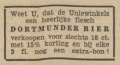 Advertentie uit 1932.