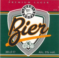 Etiket van Dommelsch (Interbrew).